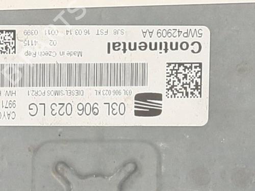 Engine control unit (ECU) SEAT ALTEA (5P1) 1.6 TDI | BP33174798M57 - Image 3