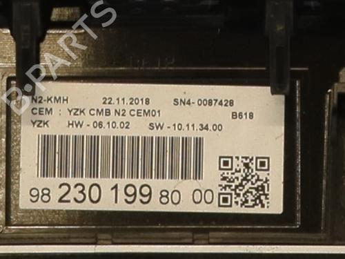 Used Instrument cluster Instrument cluster CITROËN C3 III (SX) 1.2 PureTech 82 (83 hp) 29158285 29158285