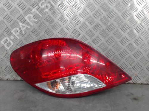Used Left taillight PEUGEOT 207 (WA_, WC_) 1.6 HDi (92 hp) 30466471