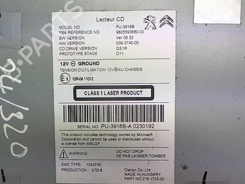 Radio DS DS 4 / DS 4 CROSSBACK (NX_) 1.6 BlueHDi 120 | BP23051477E6 - Image 4