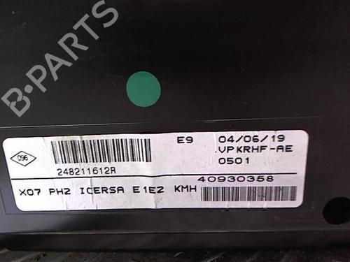 Instrument cluster RENAULT TWINGO III (BCM_, BCA_) 1.0 SCe 65 (BCMJ) | BP23837604C47 