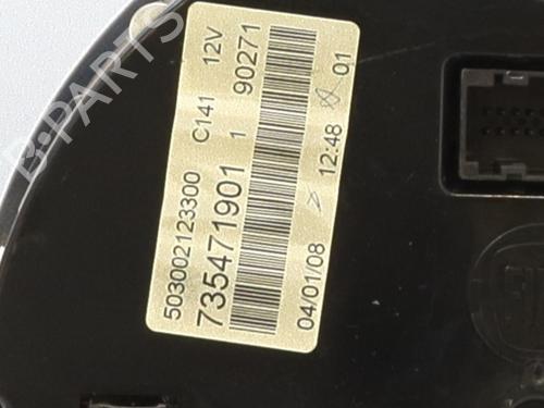Instrument cluster FIAT 500 (312_) 1.2 (312AXA1A) | BP29737536C47 