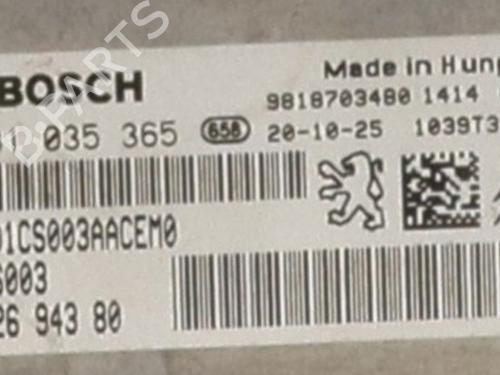 Engine control unit (ECU) CITROËN C3 III (SX) 1.5 BlueHDi 100 (SXYHYP, SXYHTU) | BP34107490M57  - Image 6