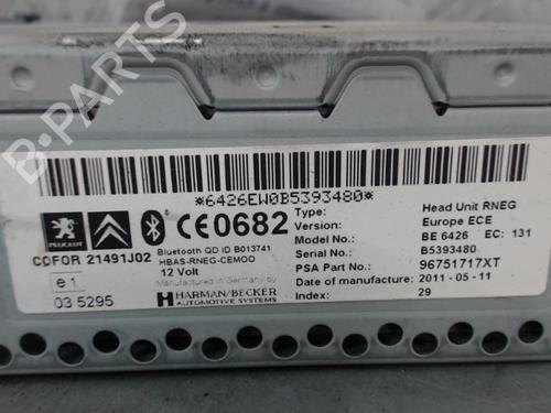 Radio CITROËN C3 II (SC_) 1.6 HDi 110 | BP24953570E6 