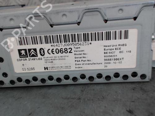 Used Radio Radio CITROËN C4 Picasso I MPV (UD_) 2.0 HDi 138 (136 hp) 26130341 26130341