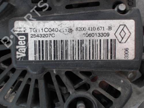 Alternator RENAULT MEGANE II (BM0/1_, CM0/1_) 1.9 dCi | BP29414157M7 