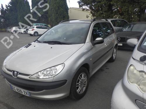 Used Front bumper Front bumper PEUGEOT 206 SW (2E/K) 2.0 HDi (90 hp) 40070380 40070380