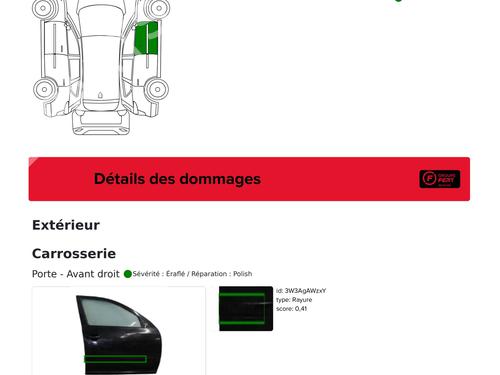 Right front door SKODA OCTAVIA II Combi (1Z5) 1.6 TDI 4x4 | BP28805939C3 
