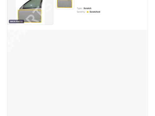 Used Left front door Left front door 39245844 39245844