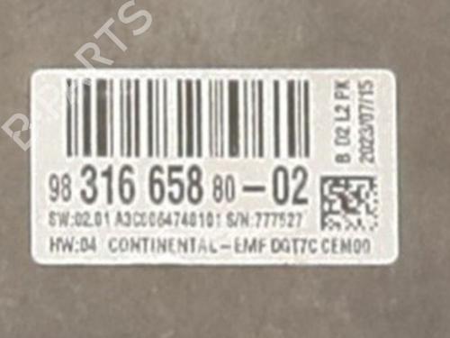 Radio CITROËN JUMPY III Van (V_) 1.6 BlueHDi 115 | BP32141169E6 