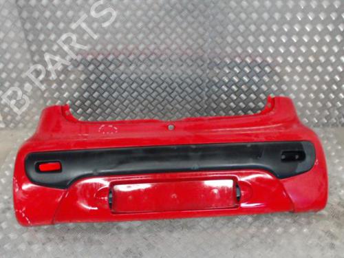 Used Rear bumper PEUGEOT 107 (PM_, PN_) 1.0 (68 hp) 23051493