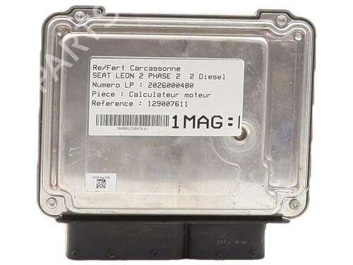 engine-control-unit-ecu-seat-leon-1p1-2005-2006-2007-2008-2009-2010-2011-2012-2013-38513733 main image