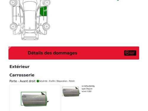 Right front door BMW 3 Convertible (E46) 320 Cd | BP29449626C3 