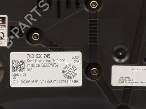 Instrument cluster VW CRAFTER Van (SY_, SX_) 2.0 TDI FWD (SYB, SYC, SYD) | BP31923791C47 - Image 2