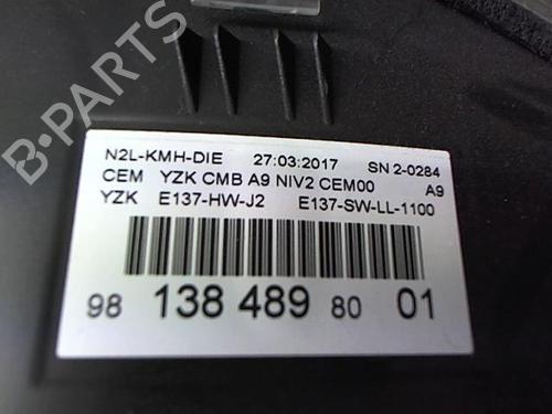 Instrument cluster PEUGEOT 208 I (CA_, CC_) 1.6 HDi / BlueHDi 75 | BP23837614C47 
