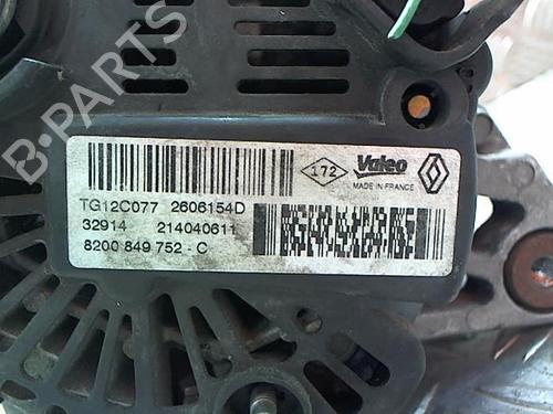 Alternator RENAULT MEGANE III Hatchback (BZ0/1_, B3_) 1.2 TCe (BZ2B, BZ11) | BP23050522M7 - Image 2