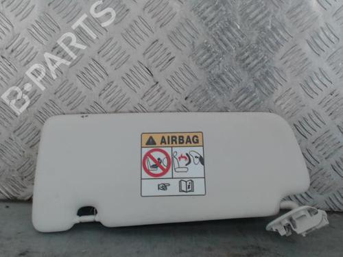 Used Right sun visor RENAULT CLIO V (B7_) 1.0 TCe 90 (B7MT) (91 hp) 29460469