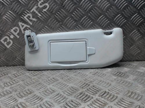 Used Left sun visor PEUGEOT 208 I (CA_, CC_) 1.0 VTi (68 hp) 23049104