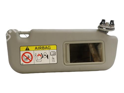 Used Right sun visor Right sun visor TOYOTA AVENSIS Estate (_T27_) 2.0 D-4D (WWT271_) (143 hp) 31833795 31833795