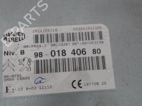 Radio PEUGEOT 208 I (CA_, CC_) 1.4 HDi | BP25748429E6