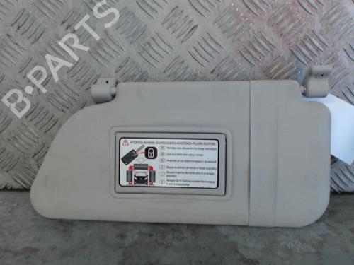 Used Left sun visor PEUGEOT 1007 (KM_) 1.6 16V (109 hp) 26976677