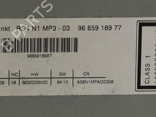 Bilradio Bilradio CITROËN C3 Picasso (SH_) [2008-2026] 36229518 36229518