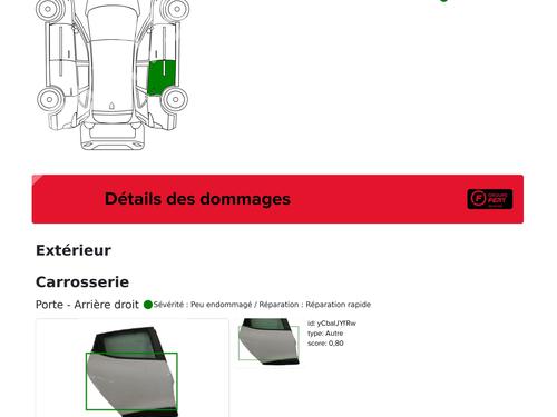 Right rear door RENAULT CLIO IV (BH_) 1.5 dCi 75 | BP29151365C5 