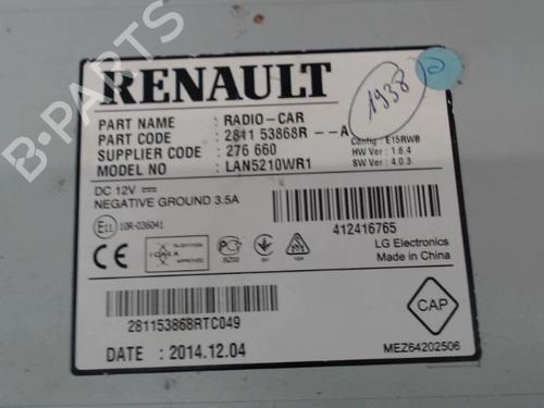 Radio RENAULT CLIO IV (BH_) 1.5 dCi 90 | BP25206635E6 