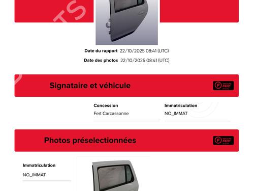 Left rear door DACIA LOGAN MCV II 1.5 dCi | BP29521293C4 