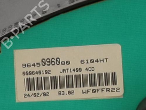 Used Instrument cluster Instrument cluster PEUGEOT 206 Hatchback (2A/C) [1998-2012] 34151850 34151850