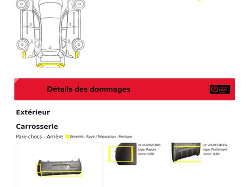 Rear bumper PEUGEOT 108 1.0 VTi 72 | BP29206259C8 