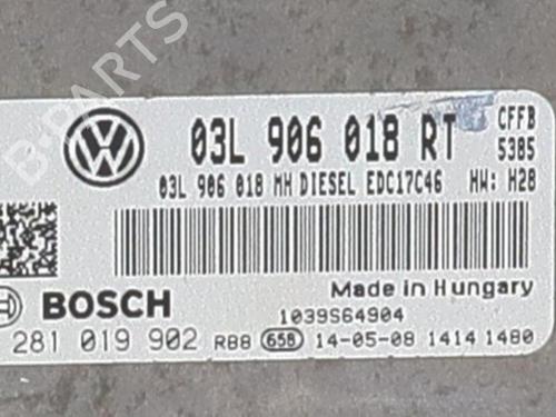 Engine control unit (ECU) SKODA SUPERB II Estate (3T5) 2.0 TDI 16V | BP37246717M57 - Image 5