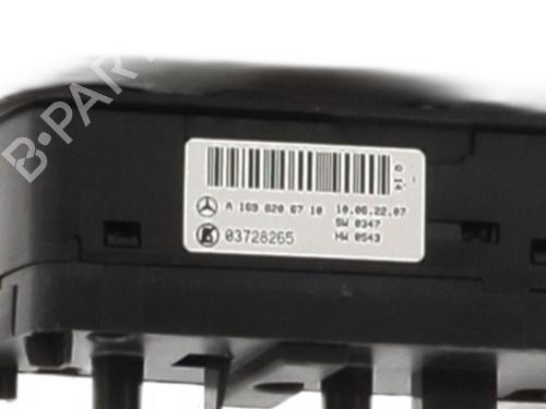 Left front window switch MERCEDES-BENZ A-CLASS (W169) A 180 CDI (169.007, 169.307) | BP30906200I27 