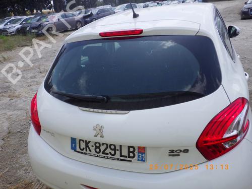 Tailgate PEUGEOT 208 I (CA_, CC_) 1.6 HDi | BP27663370C6