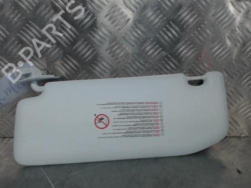 Right sun visor PEUGEOT 208 I (CA_, CC_) 1.6 HDi | BP23837823I2