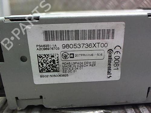 Radio CITROËN C3 II (SC_) 1.2 VTi 82 | BP23050630E6 