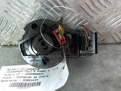 Used Headlight switch Headlight switch VW POLO V (6R1, 6C1) 1.4 TDI (90 hp) 23839148 23839148