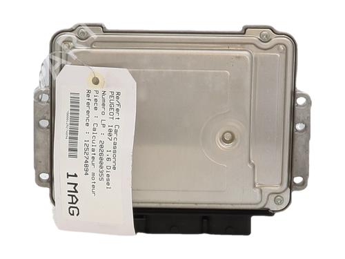 Used Engine control unit (ECU) Engine control unit (ECU) PEUGEOT 1007 (KM_) 1.6 HDi (109 hp) 34414852 34414852