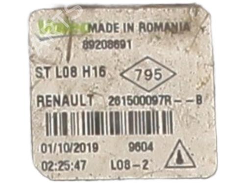 Used Right front fog light Right front fog light DACIA SANDERO II 1.0 SCe 75 (B8JC, B8JD, B8NC) (73 hp) 33416562 33416562