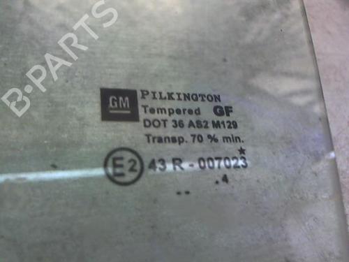 Front left door window OPEL ZAFIRA A MPV (T98) 2.0 DTI 16V (F75) | BP23052624C18 