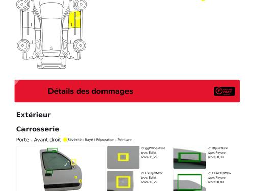 Right front door RENAULT KANGOO Express (FC0/1_) 1.5 dCi (FC1E) | BP29628995C3 