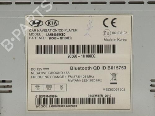 Radio KIA PRO CEE'D (ED) 1.6 CRDi 90 | BP31627320E6 