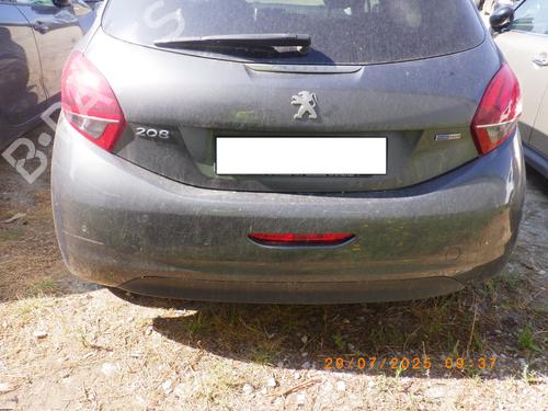 Used Rear bumper PEUGEOT 208 I (CA_, CC_) 1.2 VTI 82 (82 hp) 27699204