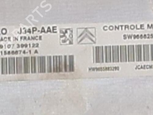 Engine control unit (ECU) PEUGEOT 206+ (2L_, 2M_) 1.4 i (2LKFWA, 2MKFWA) | BP39042608M57 - Image 4