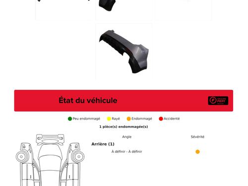 Rear bumper SSANGYONG KORANDO (CK) 2.0 e-XDi | BP32386286C8 