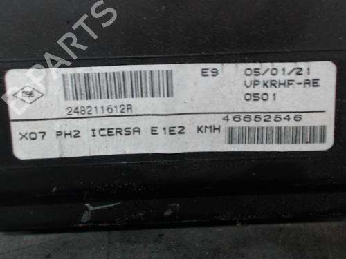Instrument cluster RENAULT TWINGO III (BCM_, BCA_) 1.0 SCe 65 (BCMJ) | BP30357867C47