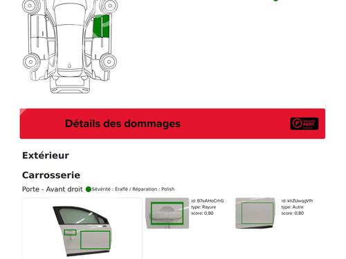 Dør højre fortil RENAULT CLIO V (B7_) 1.5 Blue dCi 85 (B7AG) | BP31051944C3 
