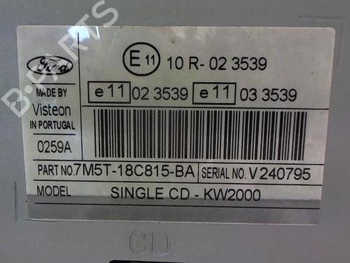 Radio FORD FOCUS II (DA_, HCP, DP) 1.6 TDCi | BP23051521E6 - Image 4