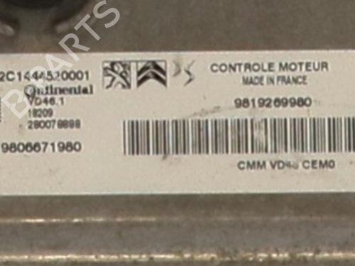 Engine control unit (ECU) CITROËN C4 CACTUS 1.2 THP 110 | BP31857339M57