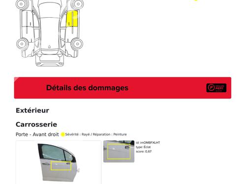 Right front door CITROËN C3 II (SC_) 1.4 HDi 70 (SC8HZC, SC8HR0, SC8HP4) | BP29300740C3 